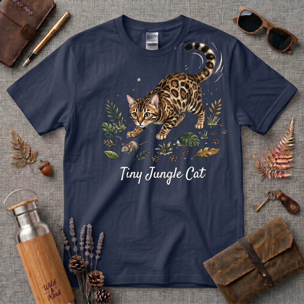 Tiny Jungle Cat T-Shirt