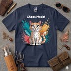 Chaos Mode Cartoon Cat T-Shirt
