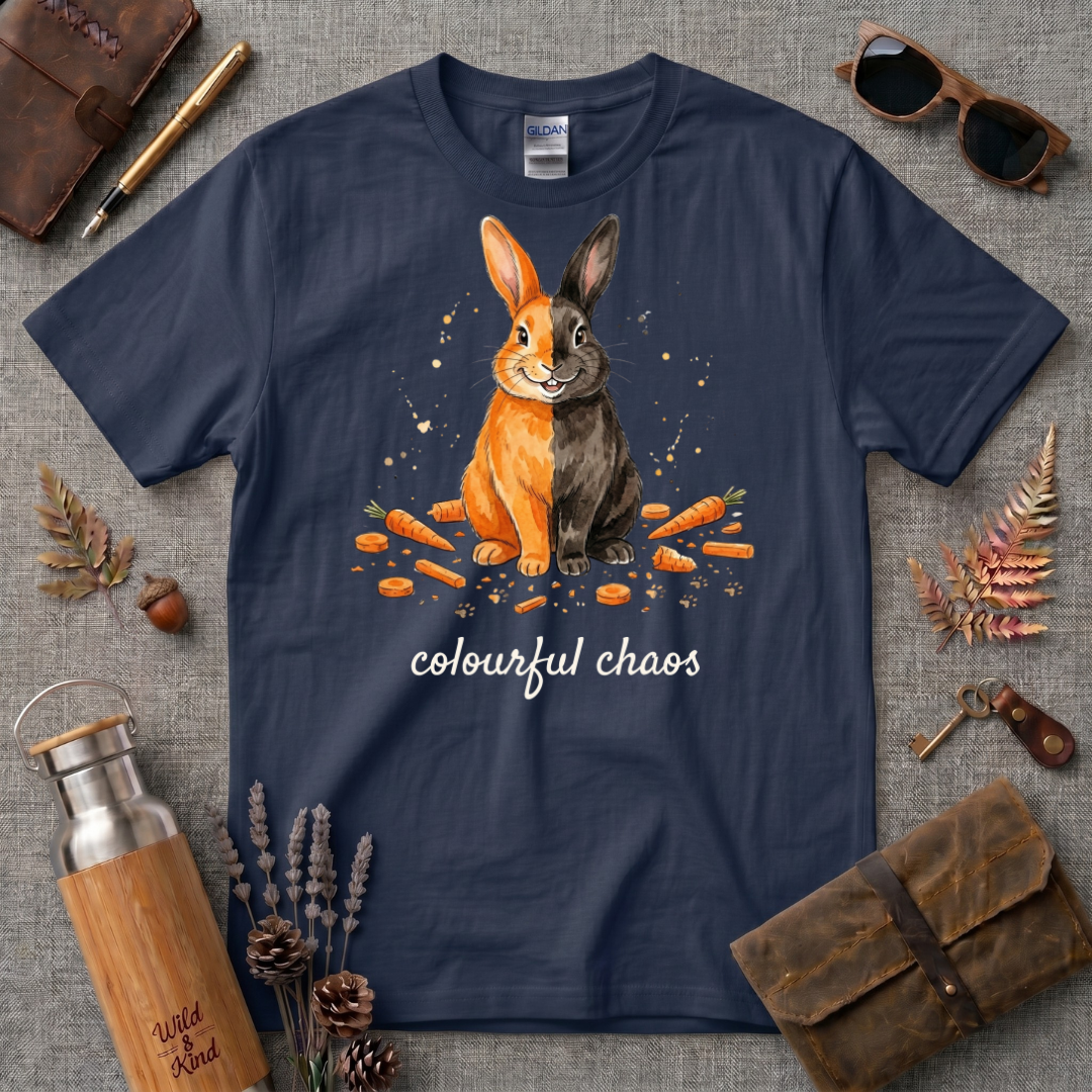 Colourful Chaos Bunny T-Shirt