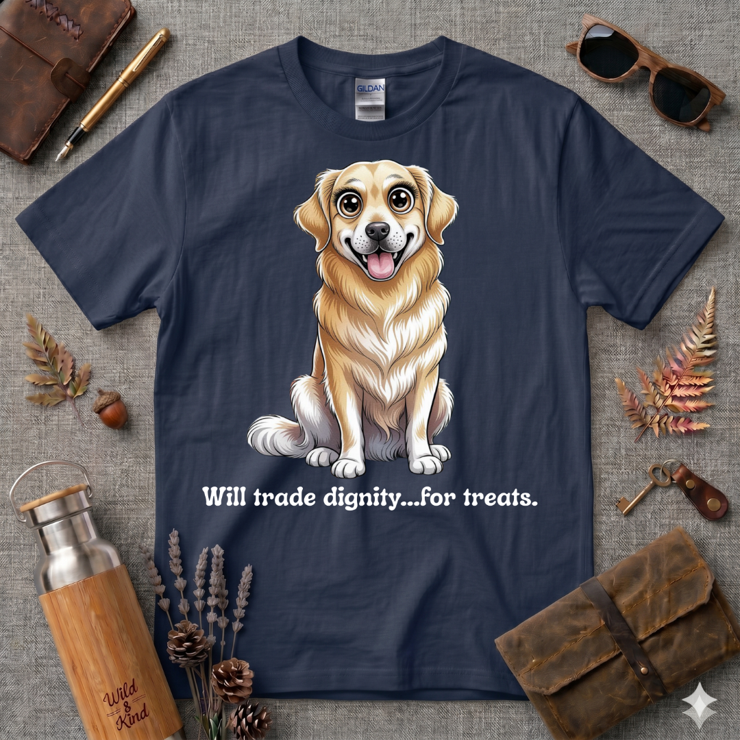 Will trade dignity Golden Retrievor T-Shirt