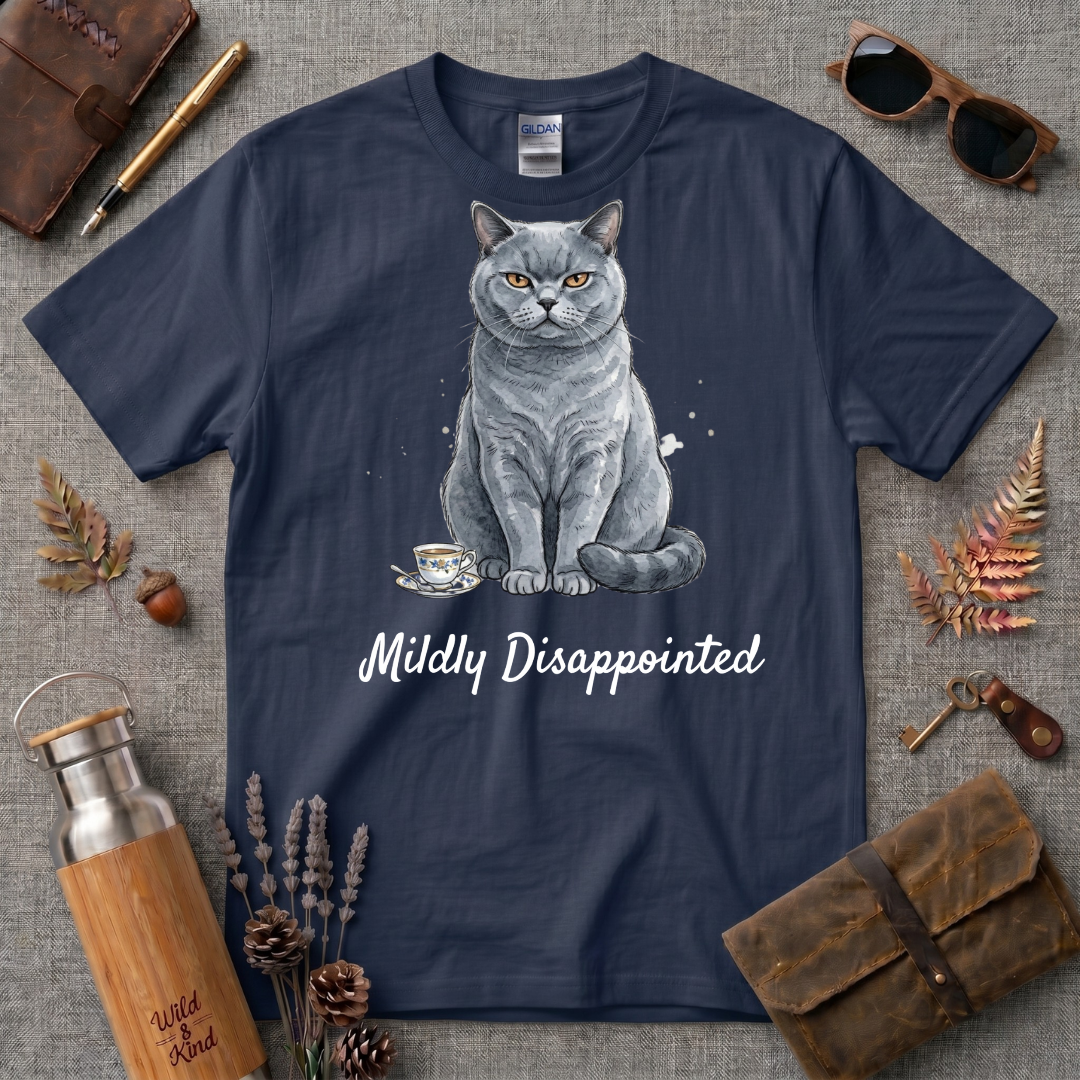 Mildly Disappointed Cat T-Shirt