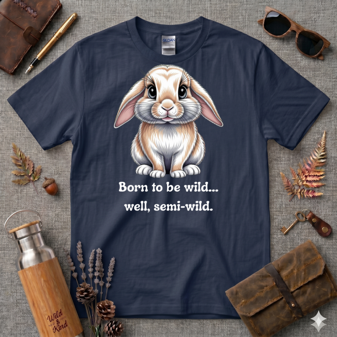 Born to be wild, well, semi-wild T-Shirt