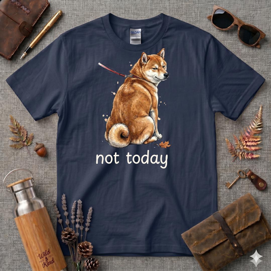 Not Today Dog T-Shirt