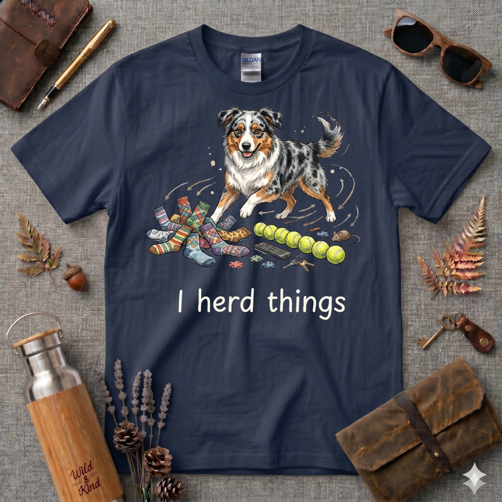 I herd things Dog T-Shirt