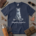 Elegantly Superior Cat T-Shirt