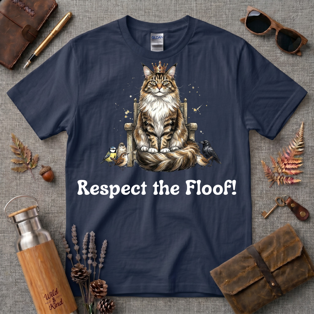 Respect the Floof Main Coon T-Shirt