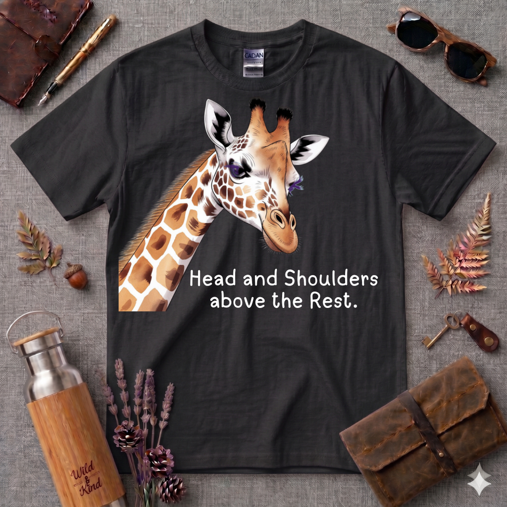 Head and Shoulders Giraffe T-Shirt