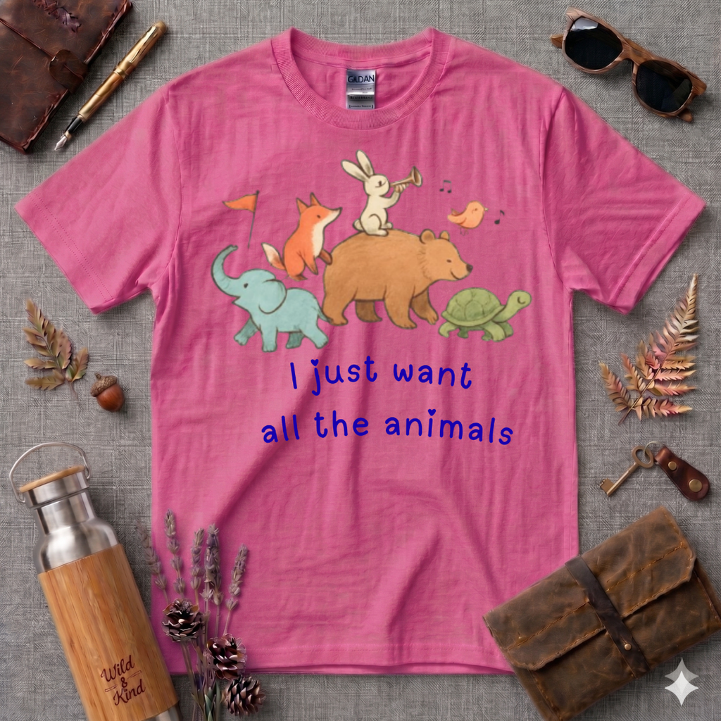 I want all the animals T-Shirt