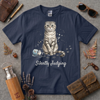 Silently Judging Cat T-Shirt