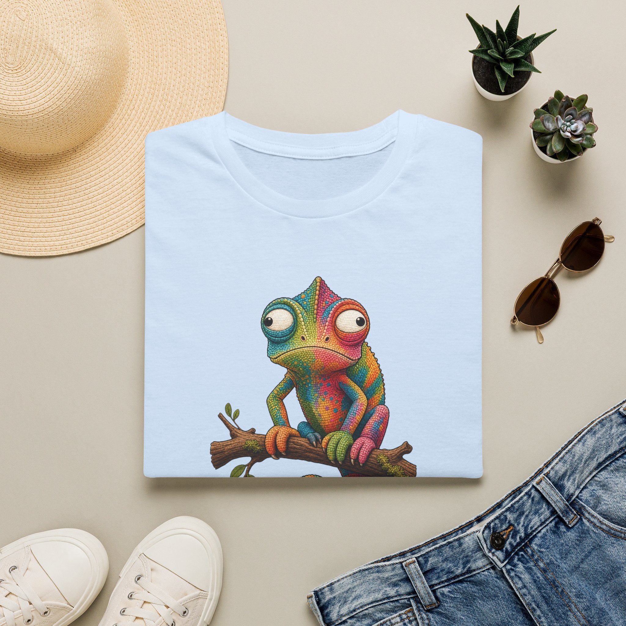 Mood: Undecided — Jungle Jokers Chameleon Tee