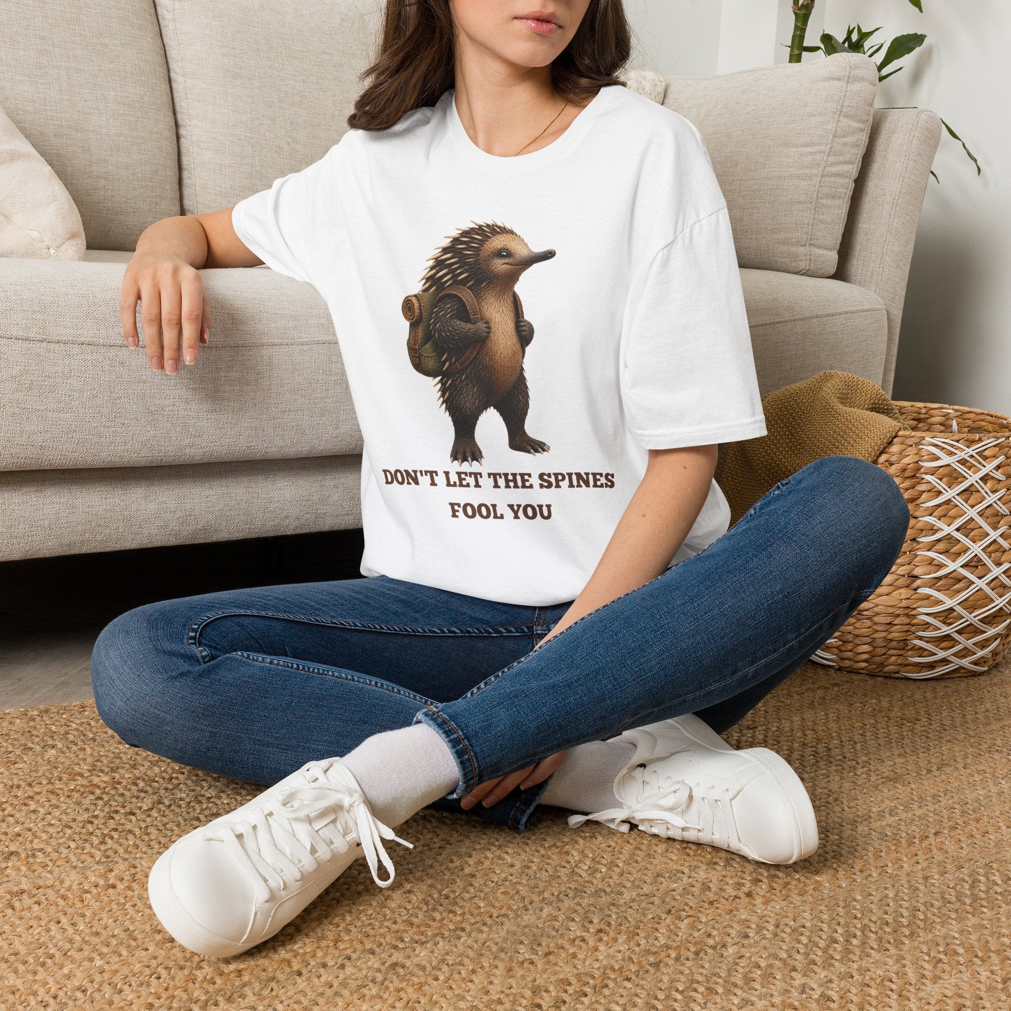 Don't Let the Spines Fool You — Echidna Adventure Tee
