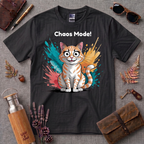 Chaos Mode Cartoon Cat T-Shirt