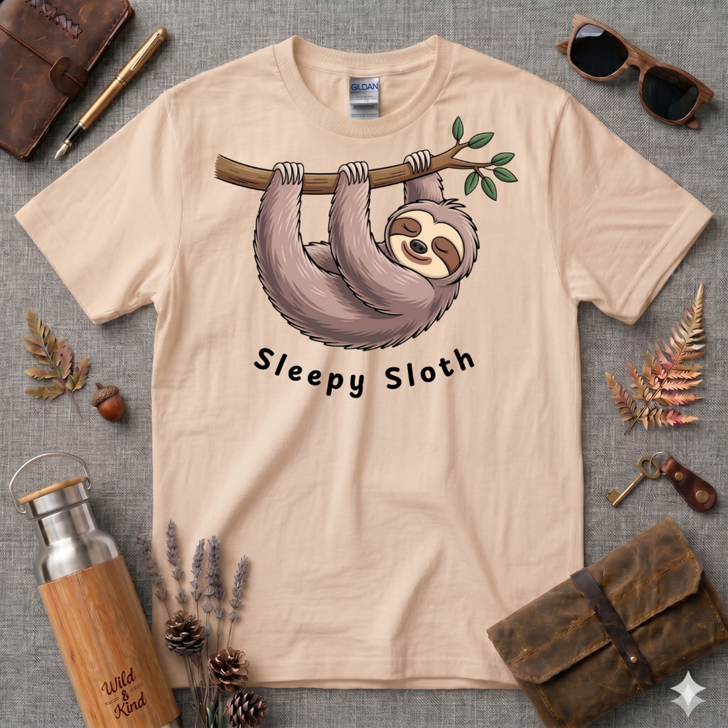 Sleepy Sloth T-Shirt
