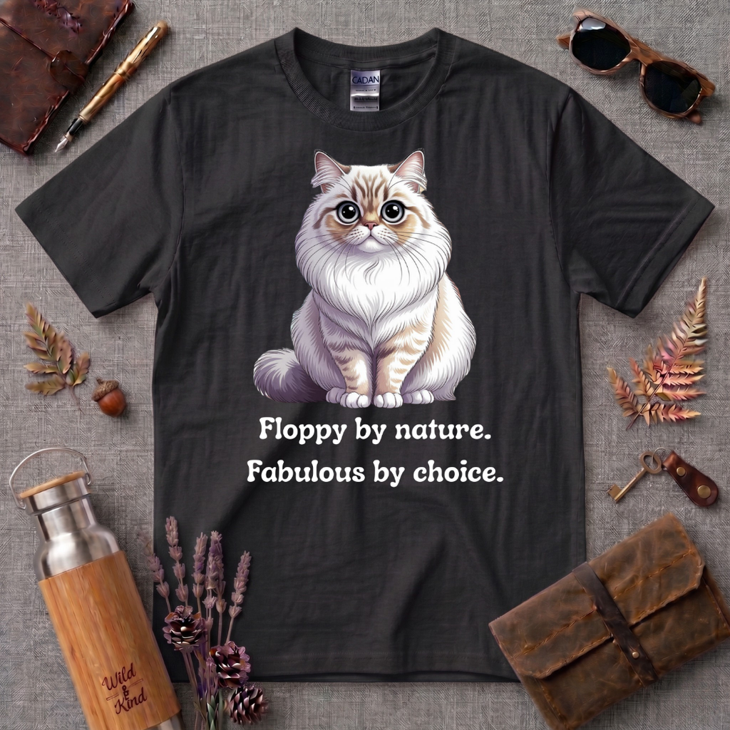 Floppy by Nature Ragdoll T-Shirt