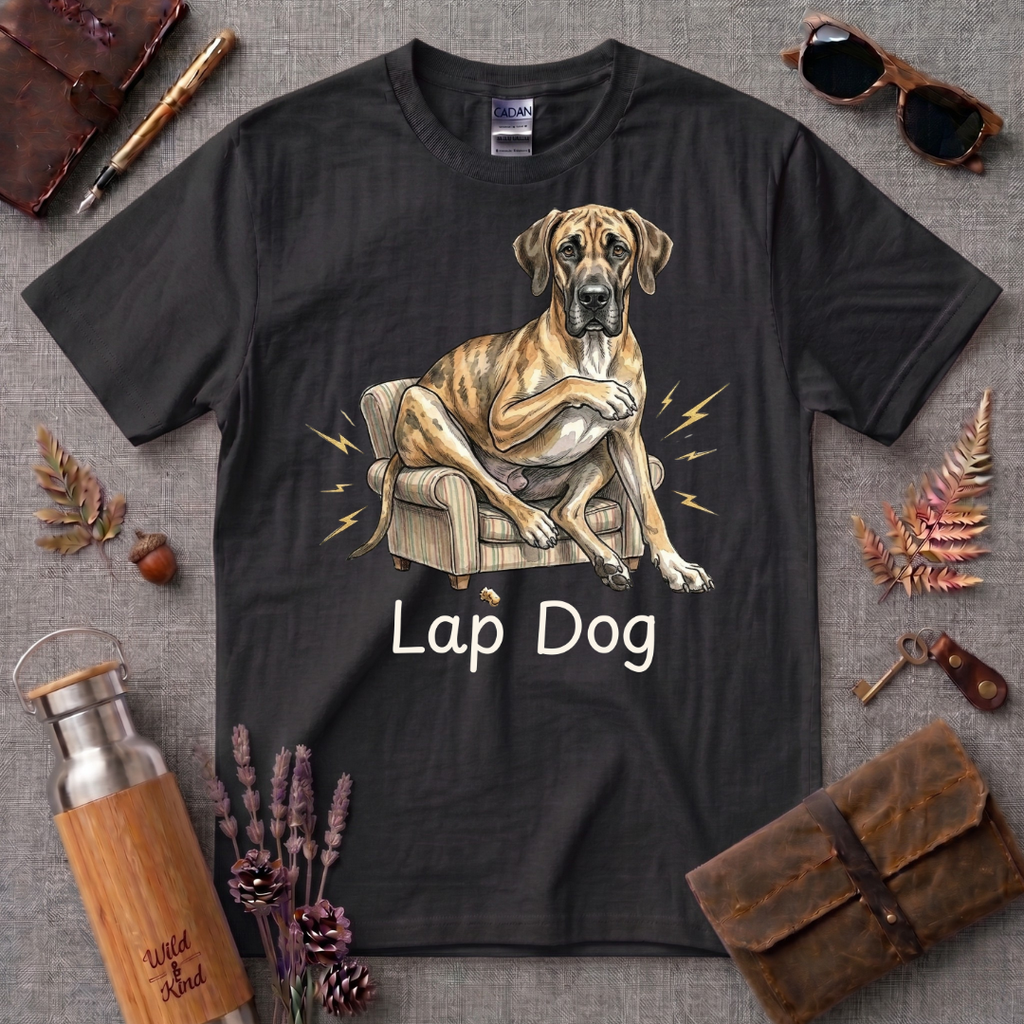 Lap Dog Great Dane T-Shirt