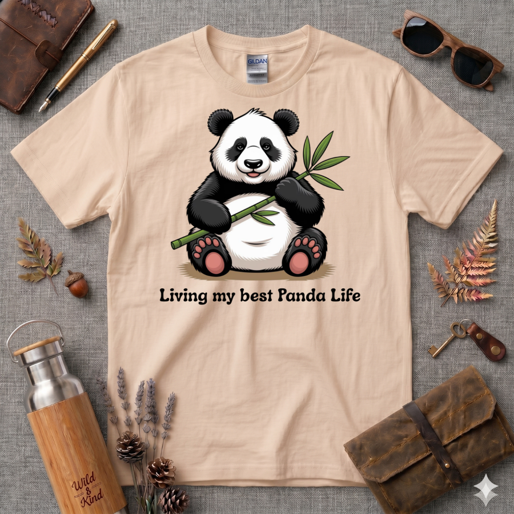 Living my Best Panda Life T-Shirt