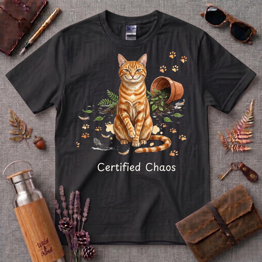 Certified chaos Cat T-Shirt