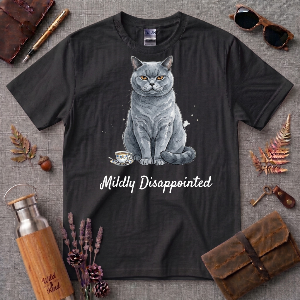 Mildly Disappointed Cat T-Shirt