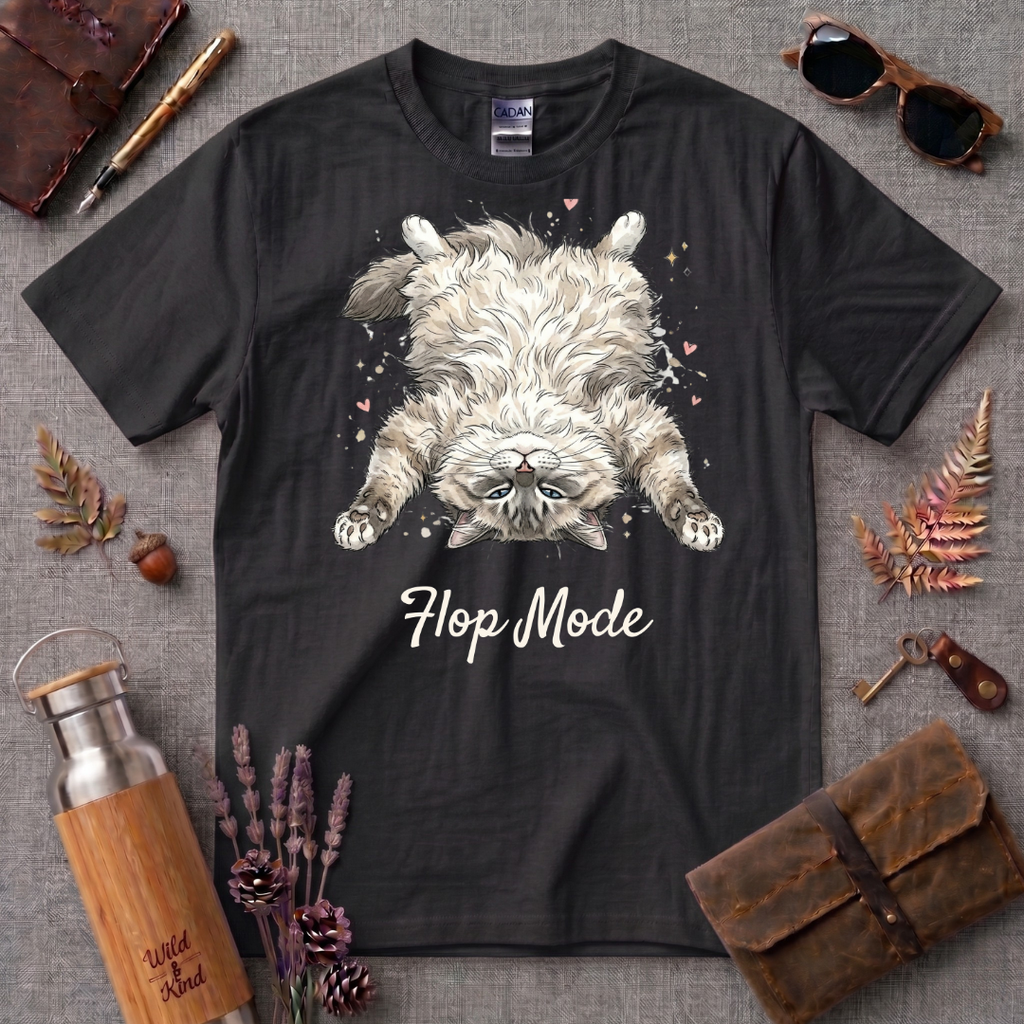 Flop Mode Ragdoll T-Shirt