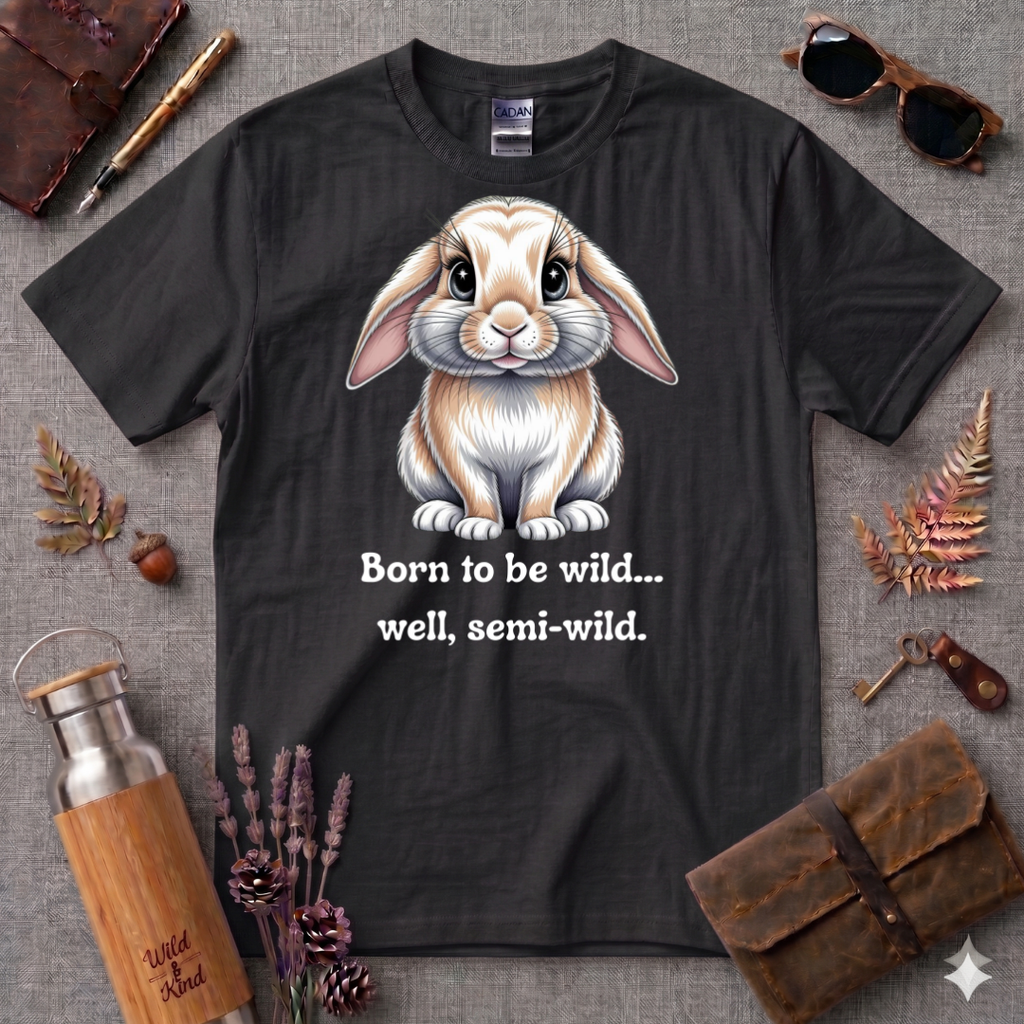 Born to be wild, well, semi-wild T-Shirt