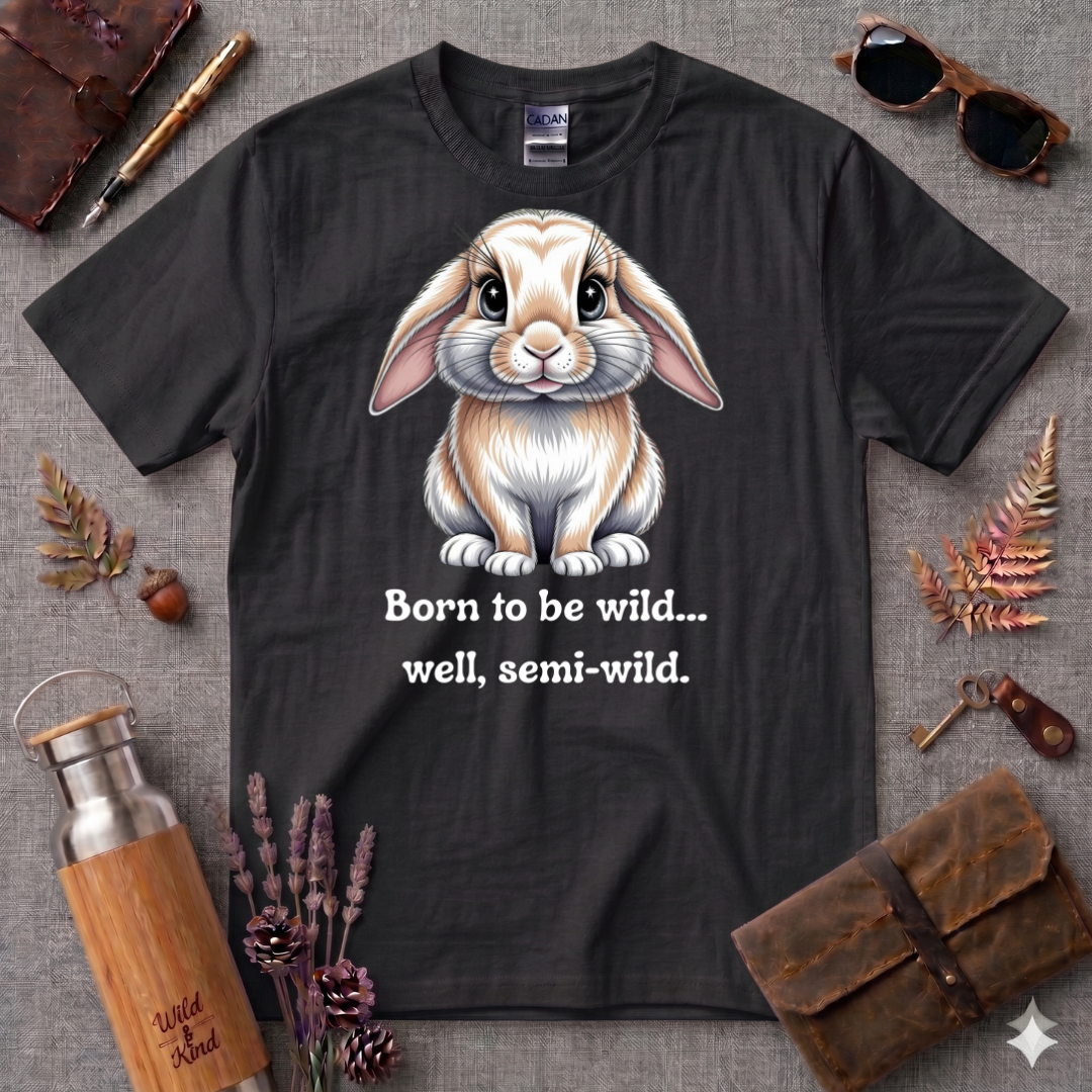 Born to be wild, well, semi-wild T-Shirt