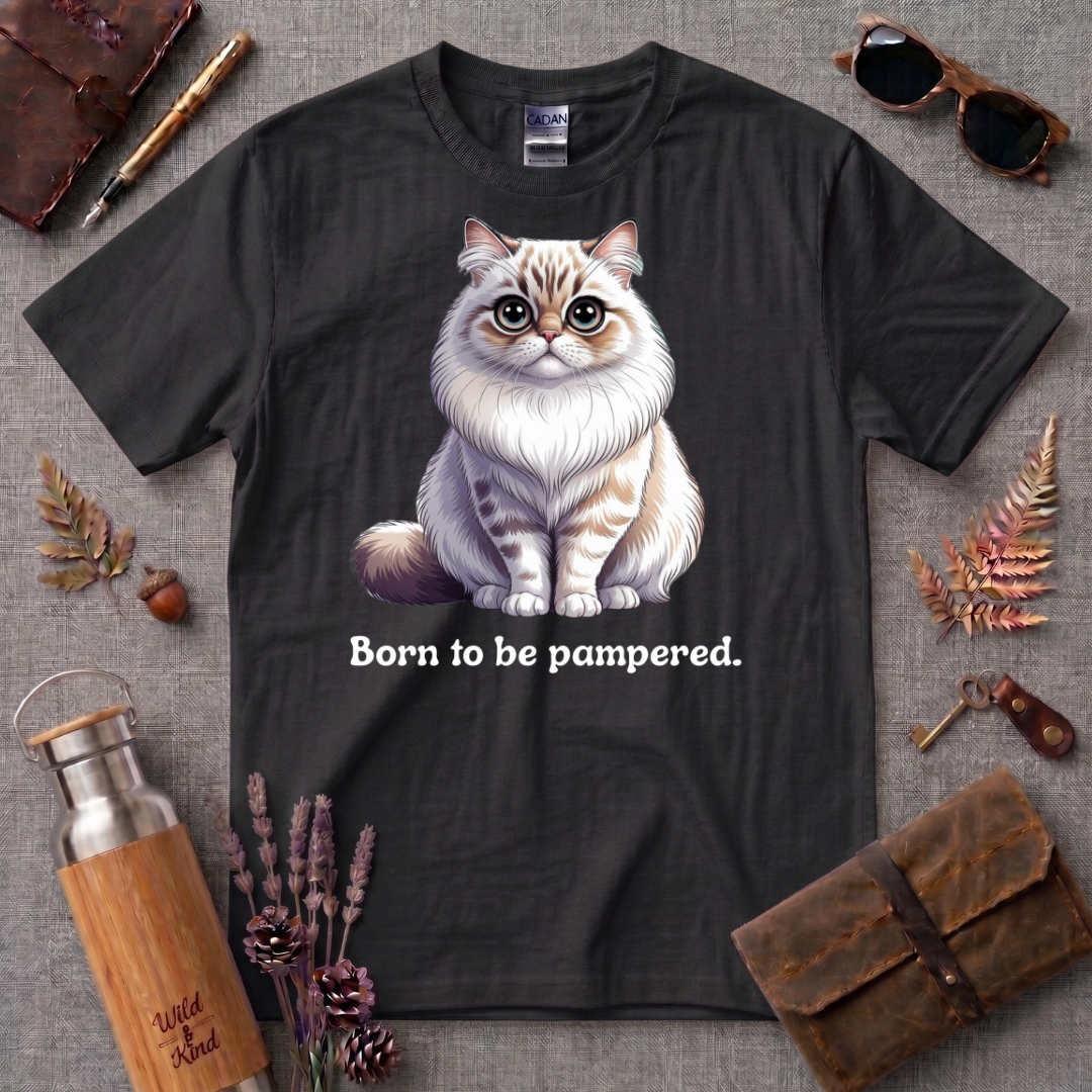 Born to be pampered Ragdoll T-Shirt