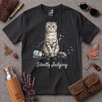 Silently Judging Cat T-Shirt
