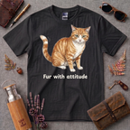Fur with Attitude Cat T-Shirt