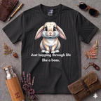 Just Hopping through Life Bunny T-Shirt