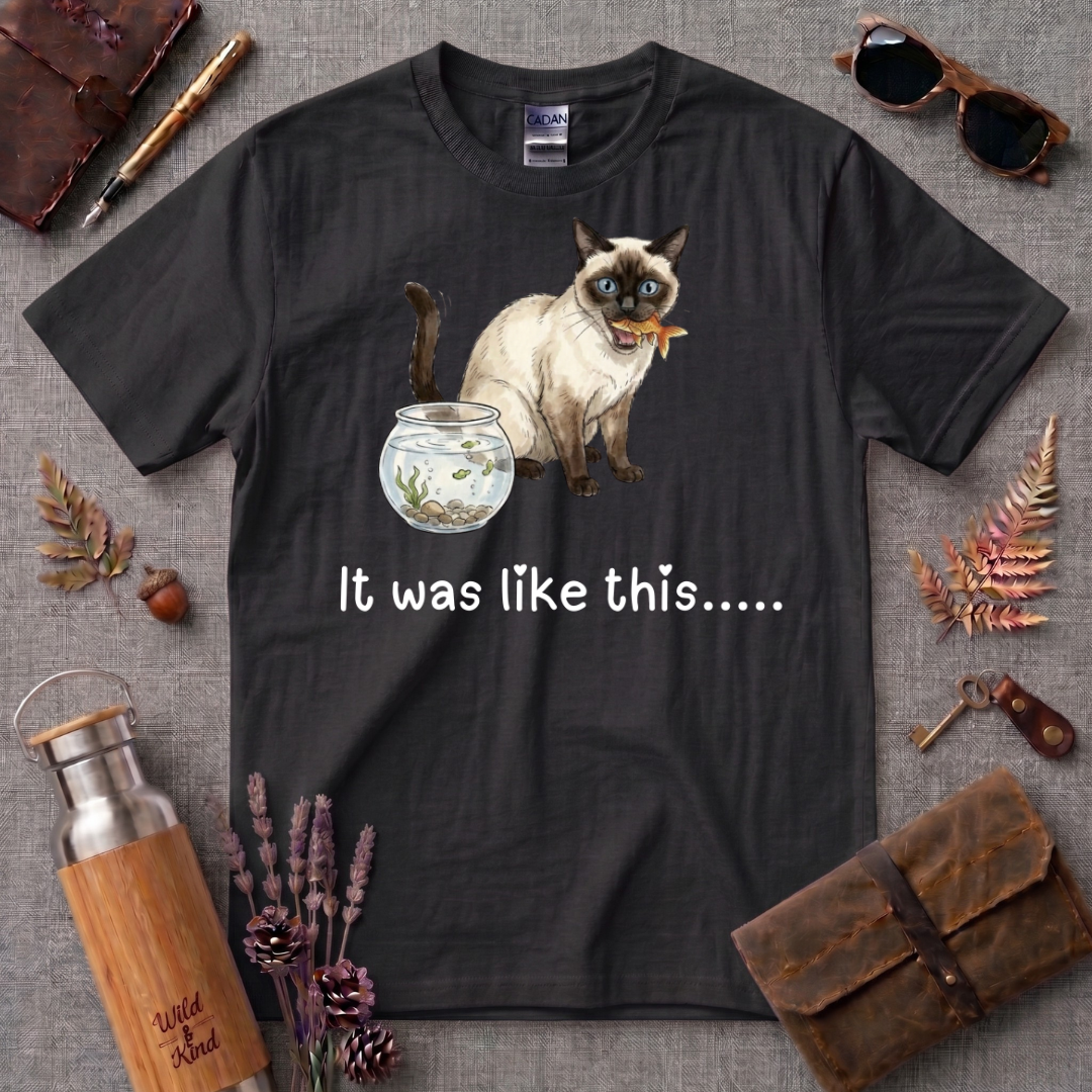 It was like this Cat T-Shirt