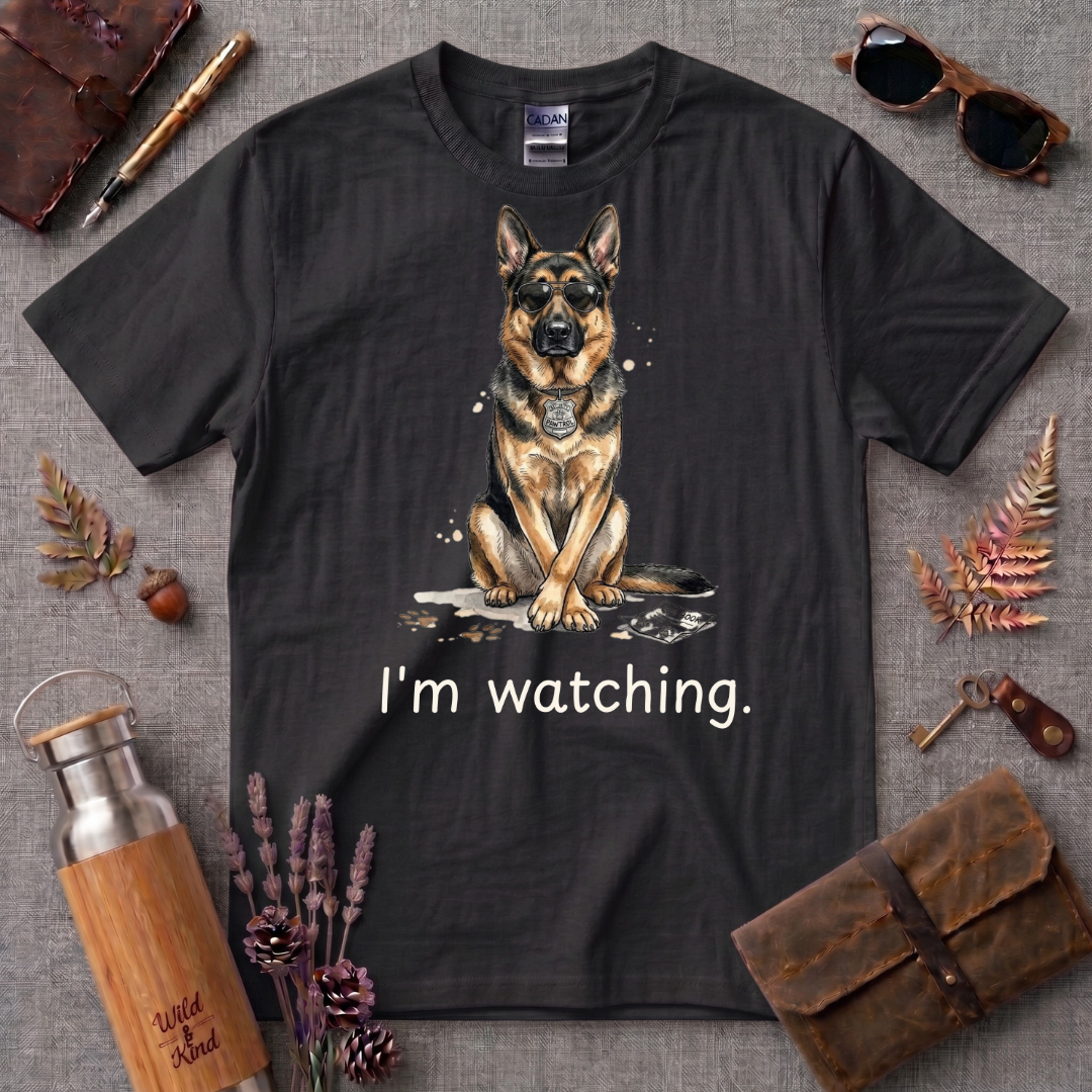 Im Watching German Shepherd T-Shirt