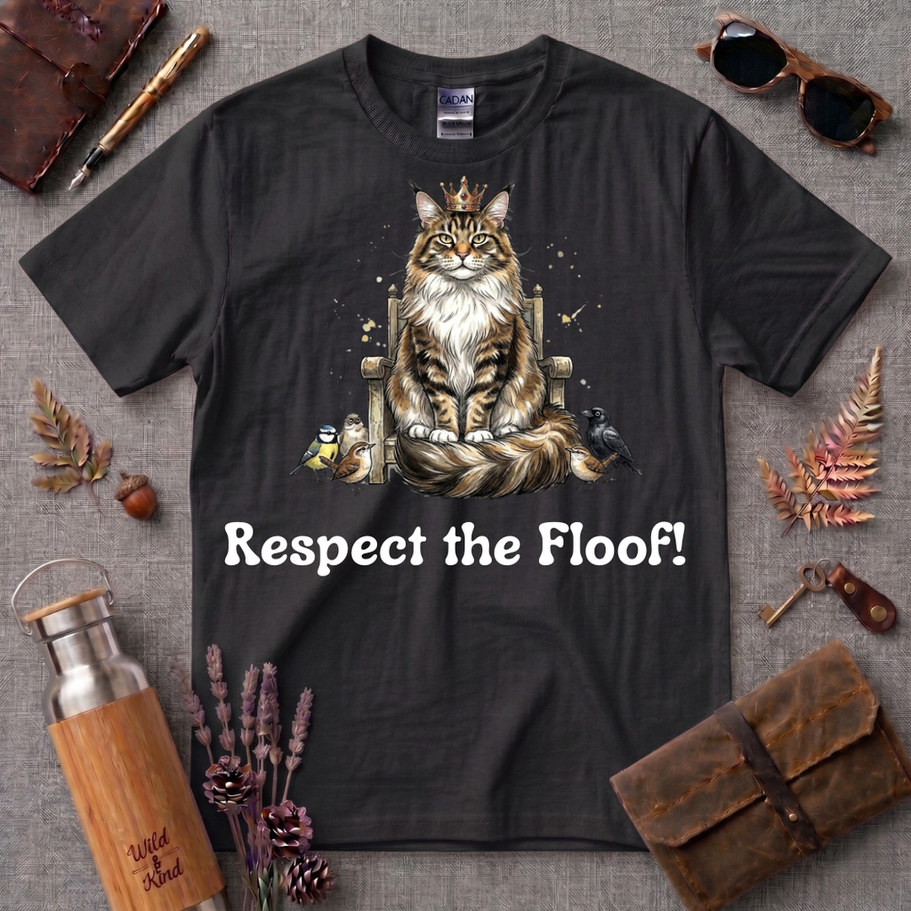 Respect the Floof Main Coon T-Shirt