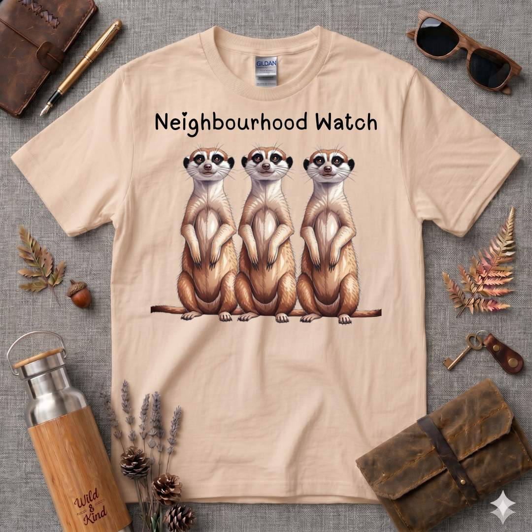 Neighbourhood Watch  Meerkat T-Shirt