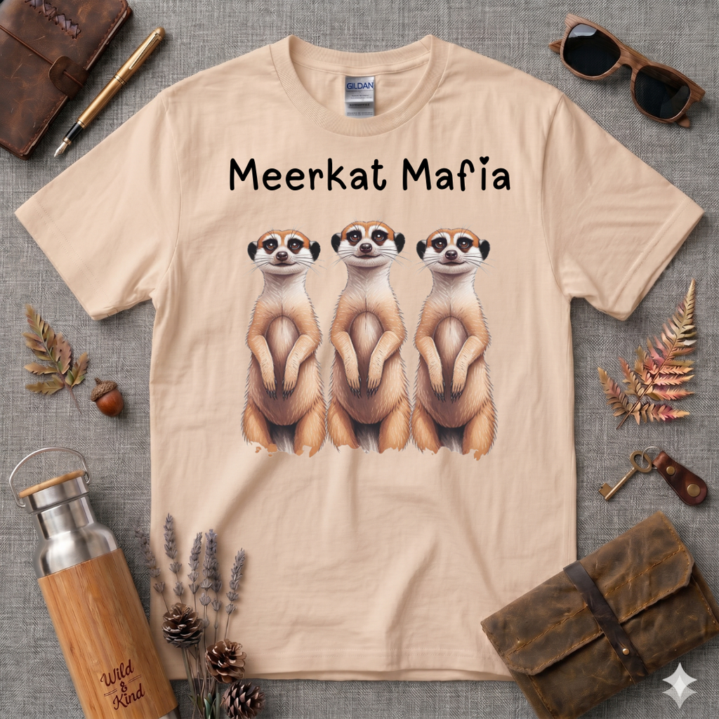 Meerkat Mafia Meerkat T-Shirt