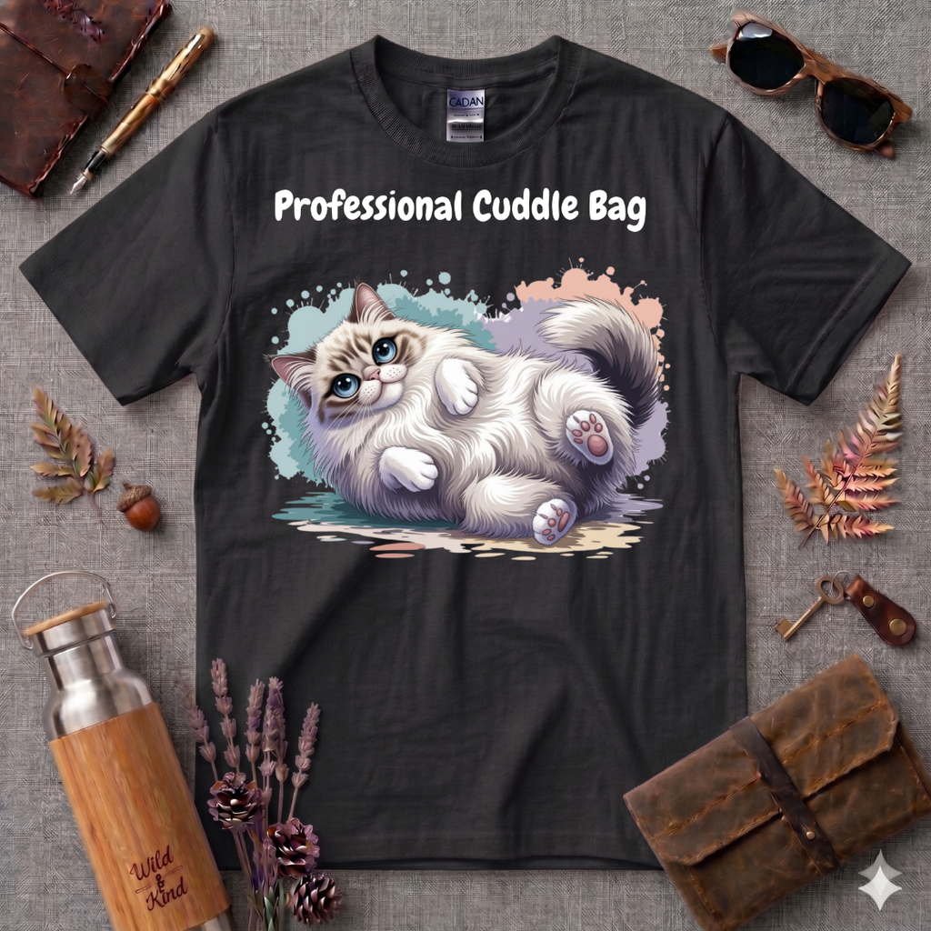 Professional Ragdoll Cuddle Bag T-Shirt