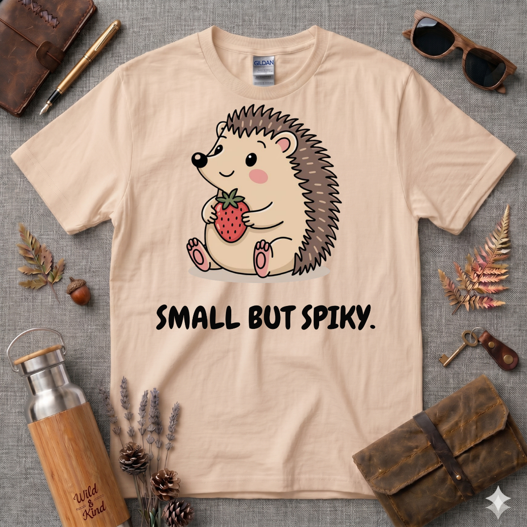 Small but Spikey Hedgehog No 2 T-Shirt