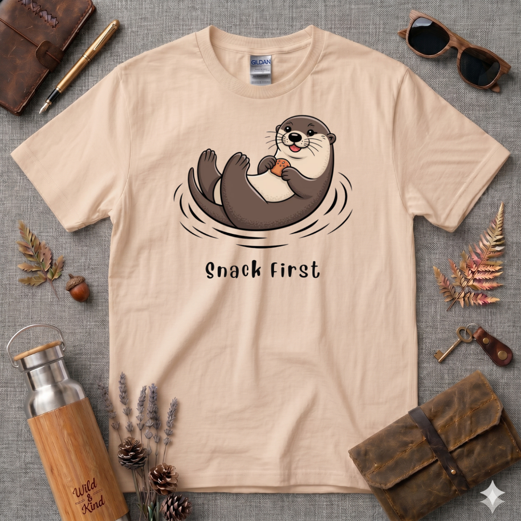 Snack First T-Shirt