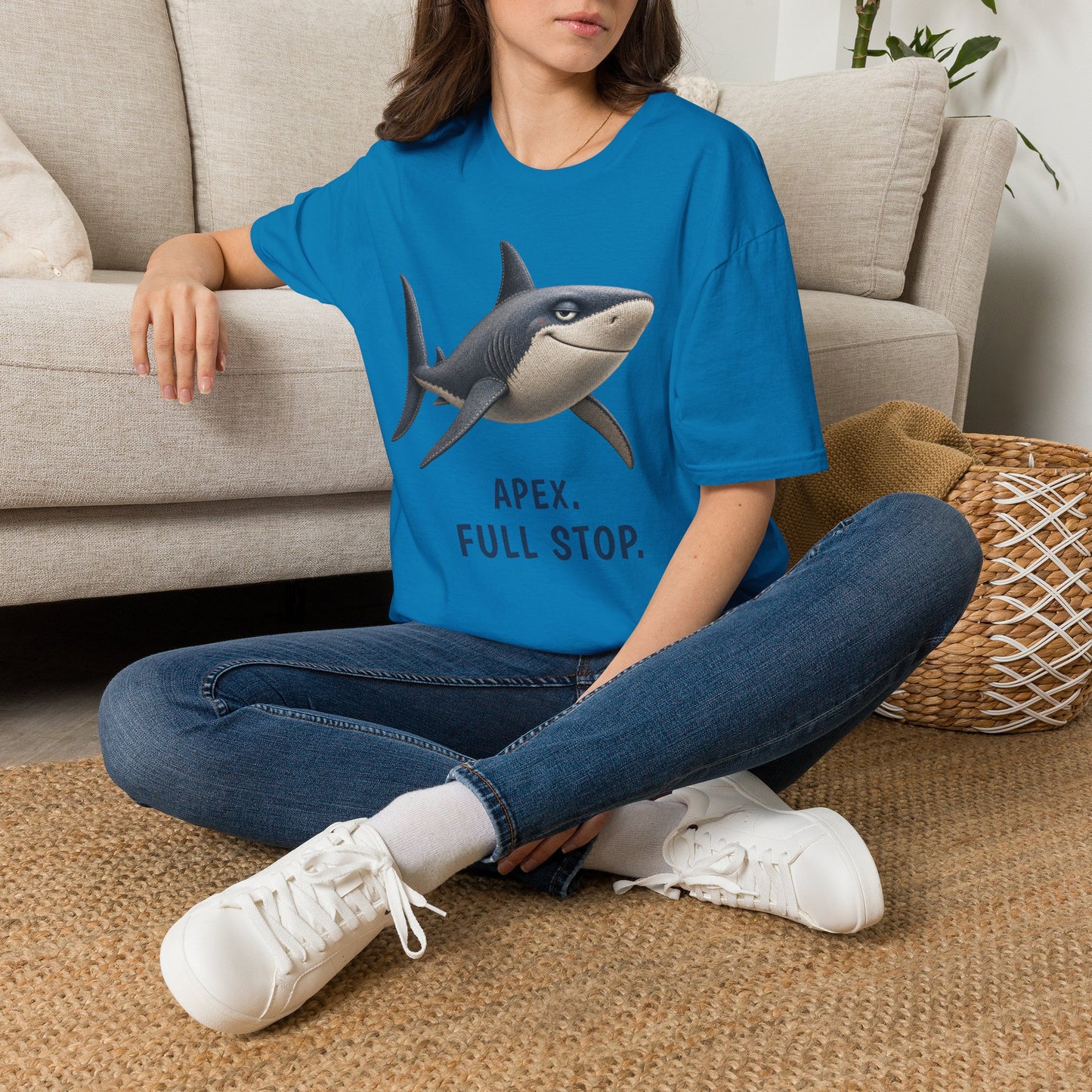 Apex. Full Stop. — Reef Rebels Shark Tee