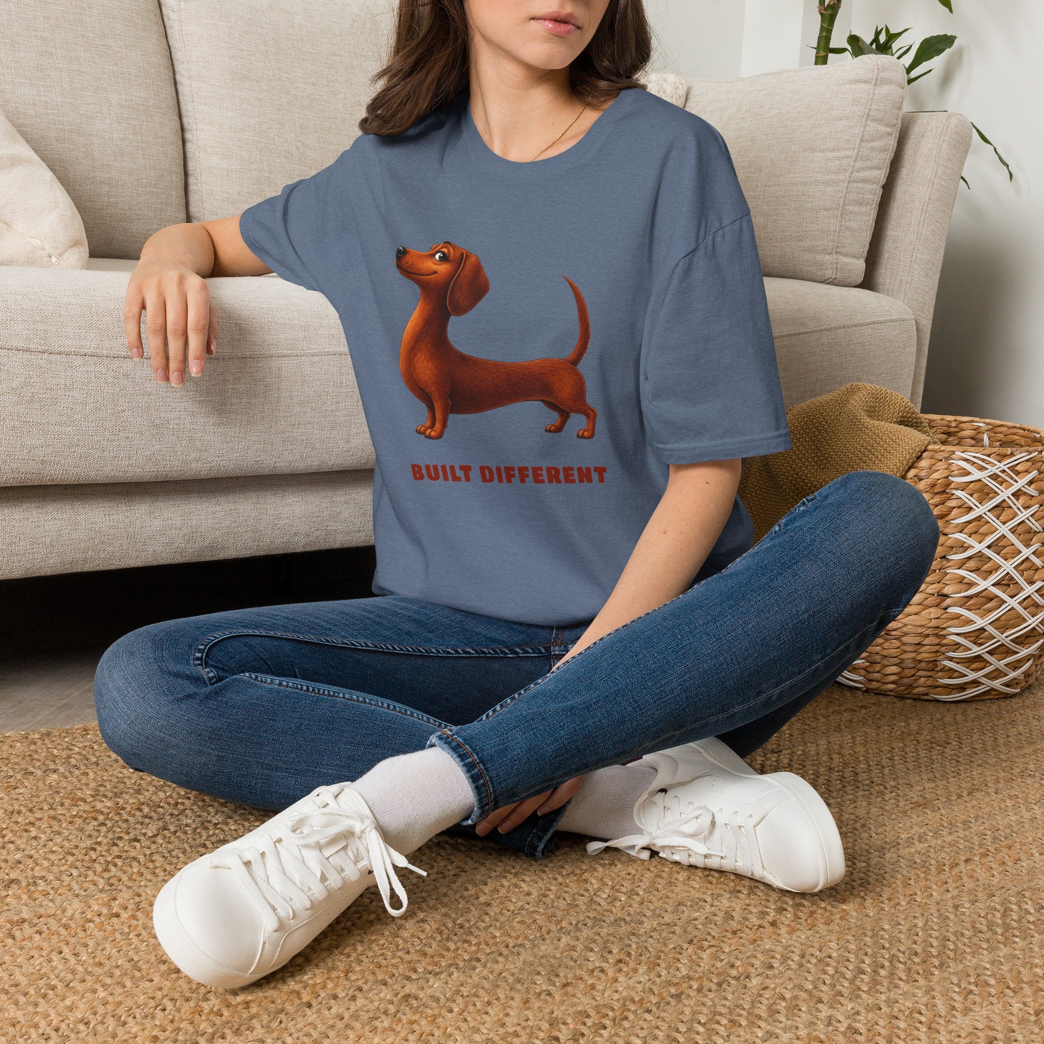 Built Different — Domestic Divas Dachshund Tee