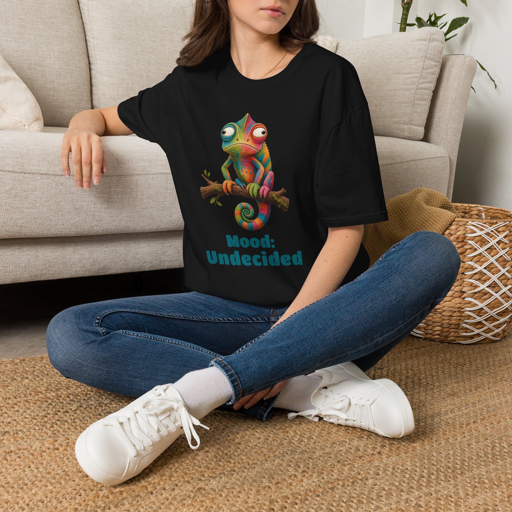 Mood: Undecided — Jungle Jokers Chameleon Tee