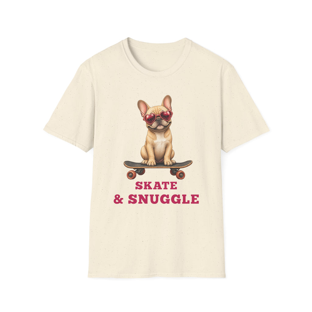 Skate & Snuggle — Domestic Divas French Bulldog Tee