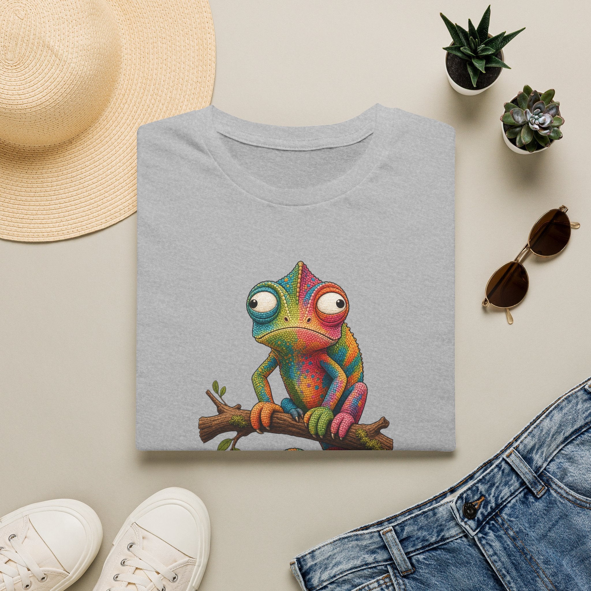 Mood: Undecided — Jungle Jokers Chameleon Tee