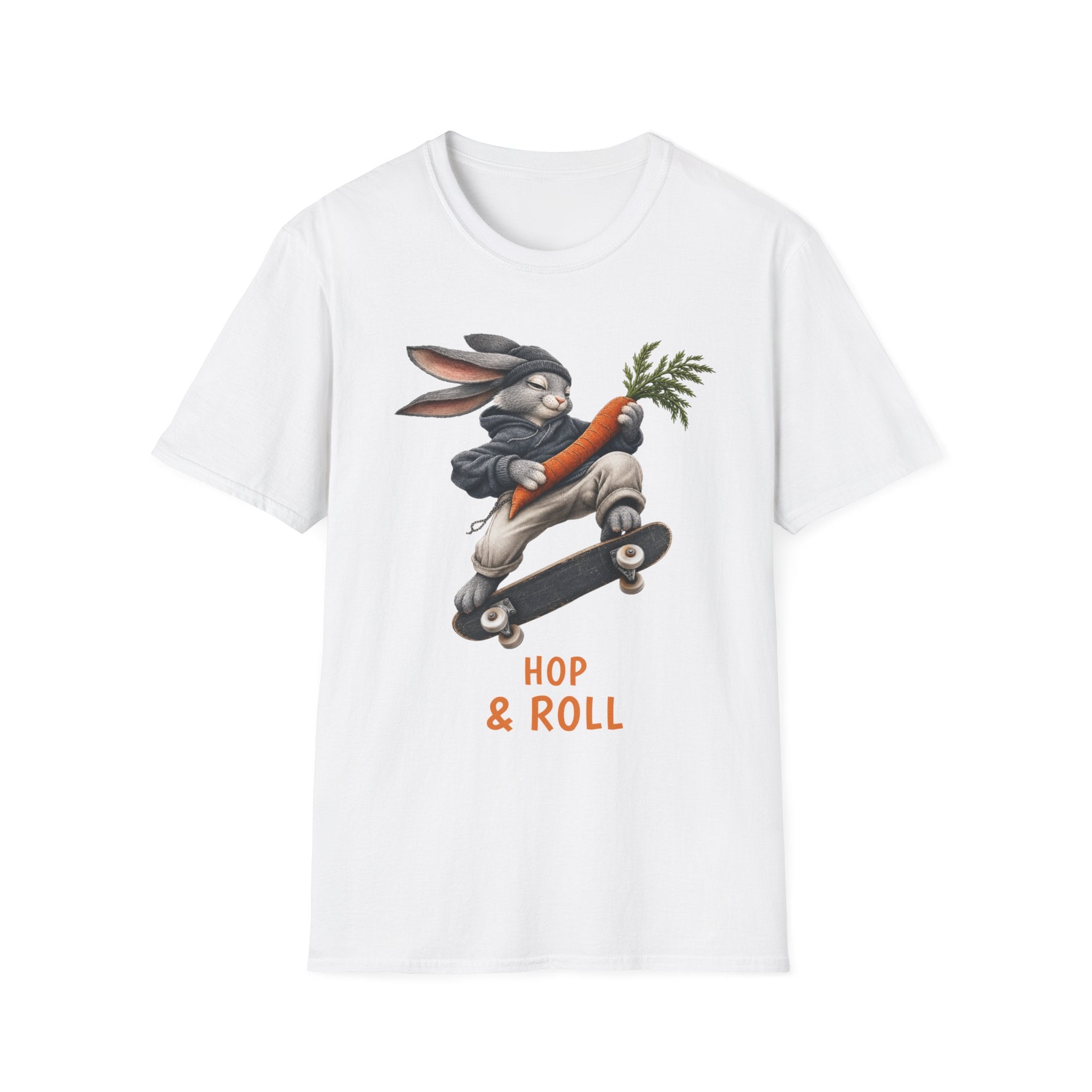Hop & Roll — Domestic Divas Skateboarding Rabbit Tee