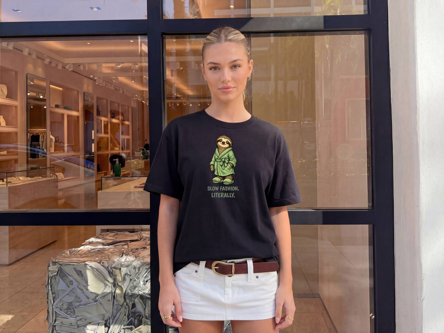 Slow Fashion. Literally. — Couture Creatures Sloth Tee
