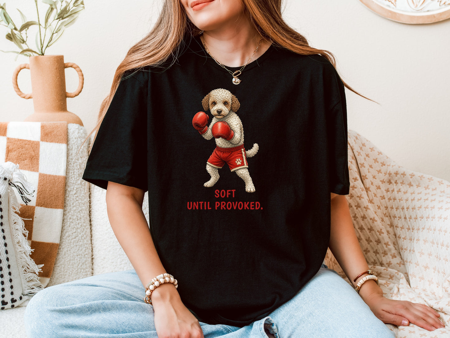Soft. Until Provoked. — Boxing Lagotto Te