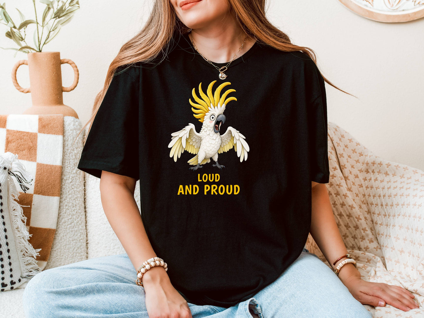 Loud and Proud — Outback Originals Cockatoo Tee