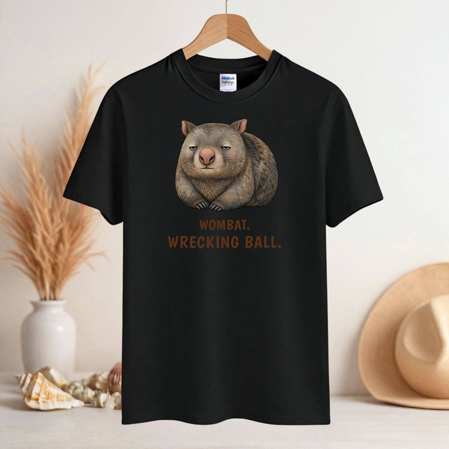 Wombat Wrecking Ball — Outback Originals Wombat Tee