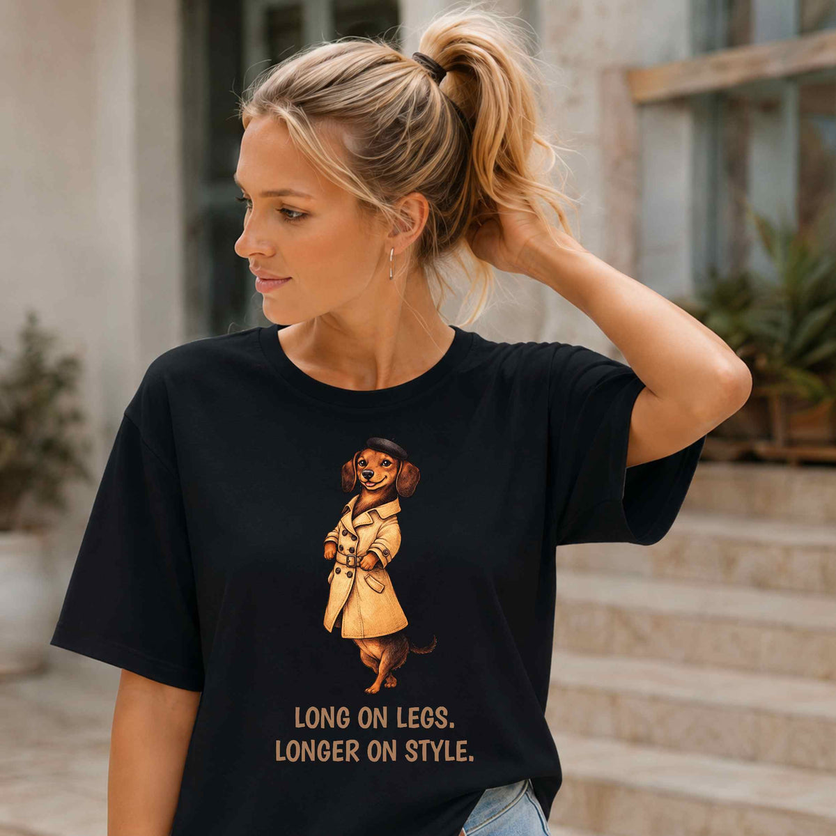 Dachshund T-Shirt | Fashion Dog Tee | Wild & Kind Couture Creatures