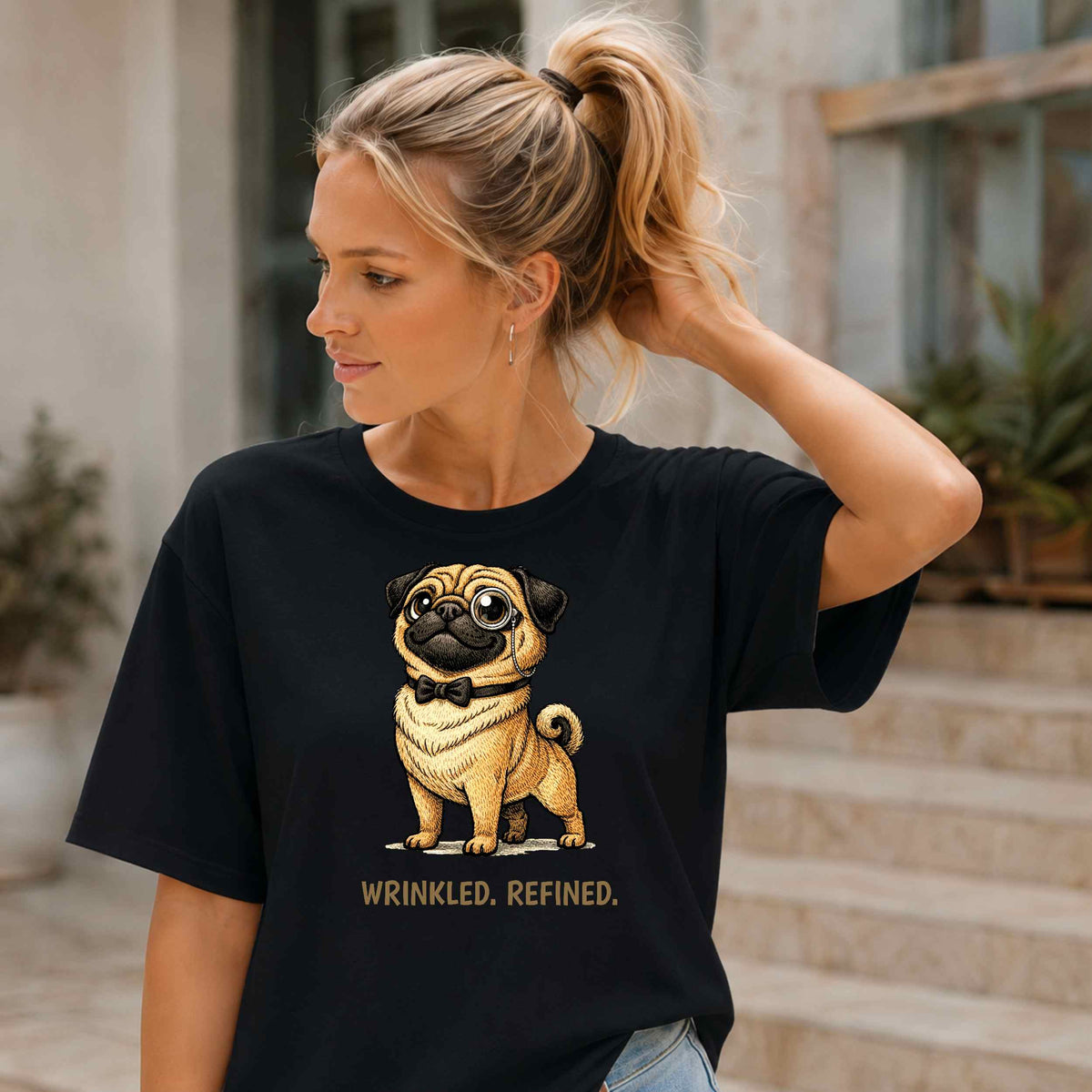 Pug T-Shirt | Fashion Dog Tee | Wild & Kind Couture Creatures