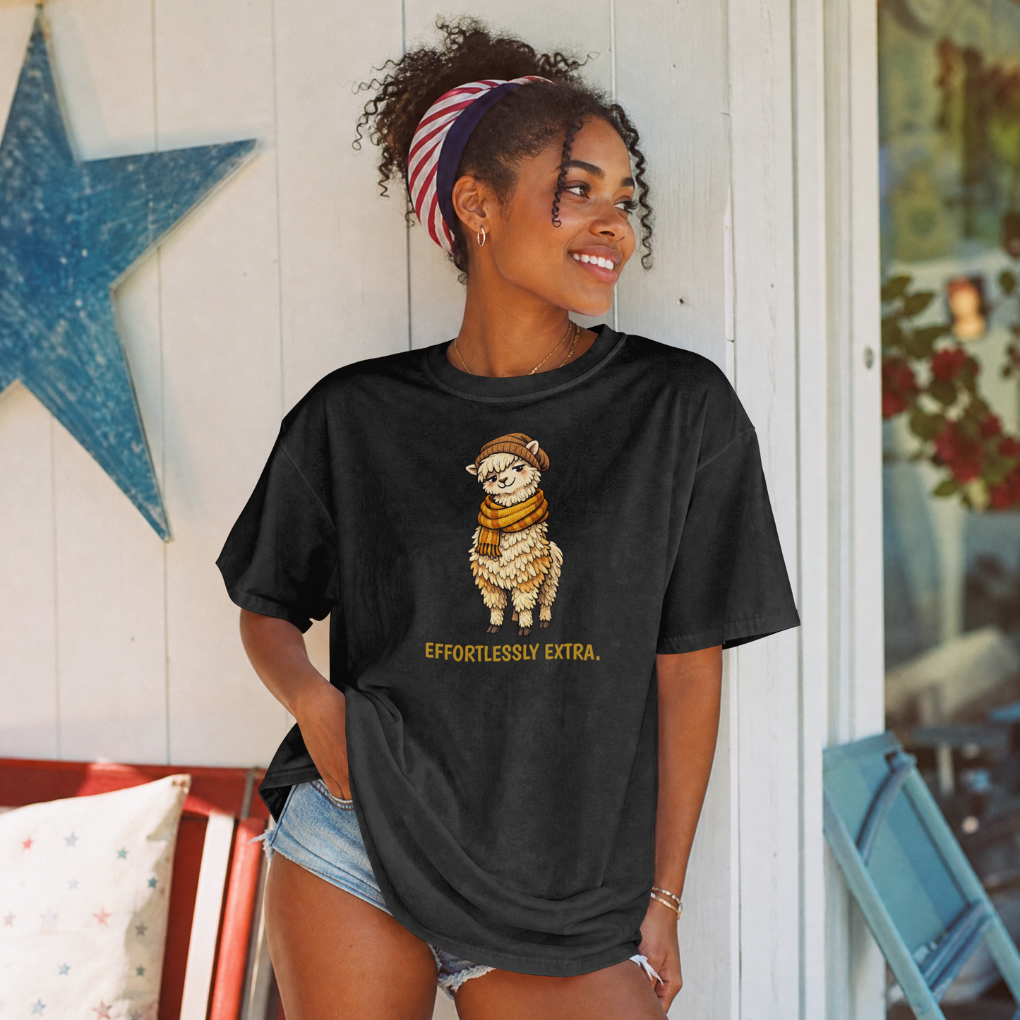 Alpaca T-Shirt | Fashion Animal Tee | Wild & Kind Couture Creatures